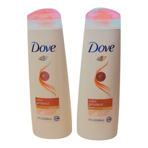 Dove Care Color Protect Shampoo 12 fl oz Pack of 2 Treated Hair Sulfate-Free‎
